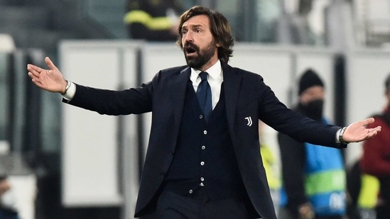 Juventus coach Andrea Pirlo(REUTERS)