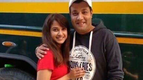 Varun Sharma poses with Disha Salian. 