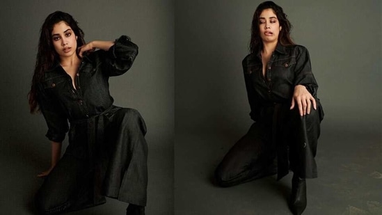 Janhvi Kapoor doesn’t mind sharing creepy pictures of herself from time to time, just for some harmless fun. She once shared a picture to show how she was ‘trying to keep it together’ in the year 2020.