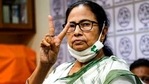 Banerjee’s injury continued to dominate politics in the poll-bound state.(AP) Banerjee’s injury continued to dominate politics in the poll-bound state.(AP)