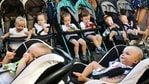 More twins -- one in every 42 children born -- are coming into the world than ever before, according to new research.(AFP)