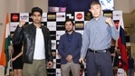 Vijender Singh and Artysh Lopsan (Extreme right) Vijender Singh and Artysh Lopsan (Extreme right)