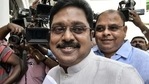Dhinakaran, an independent MLA, was elected from Dr Radhakrishnan (RK) Nagar assembly constituency in Chennai which fell vacant after late J Jayalalithaa’s death in 2016, who represented the segment.(PTI file photo) Dhinakaran, an independent MLA, was elected from Dr Radhakrishnan (RK) Nagar assembly constituency in Chennai which fell vacant after late J Jayalalithaa’s death in 2016, who represented the segment.(PTI file photo)