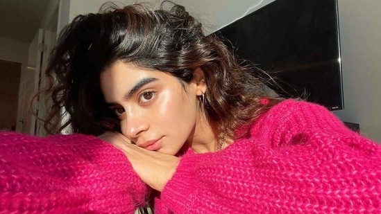Khushi Kapoor shared a sun-kissed picture on Instagram on Friday.