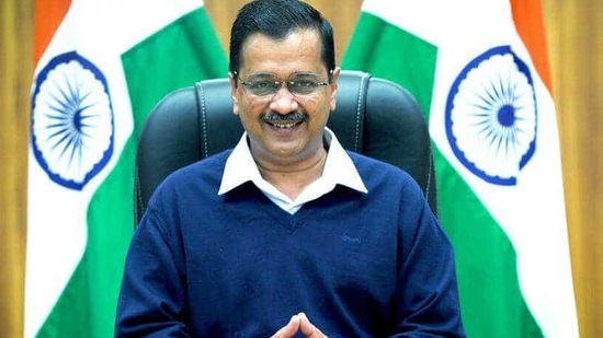 Chief minister Arvind Kejriwal said it is our dream to host the 2048 Olympics.(ANI Photo)