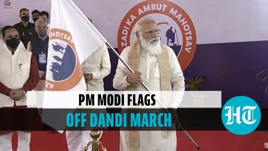 Watch: PM Modi launches 'Azadi Ka Amrut Mahotsav', flags ...