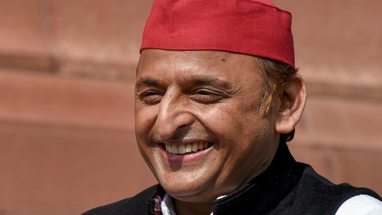 Samajwadi Party chief Akhilesh Yadav has inducted leaders from other parties into the SP fold with much fanfare.(PTI Photo)