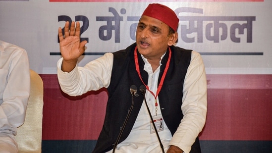 Samajwadi Party president Akhilesh Yadav attacked UP CM Yogi Adityanath during his press conference in Moradabad. (File Pic/Representational)(PTI)