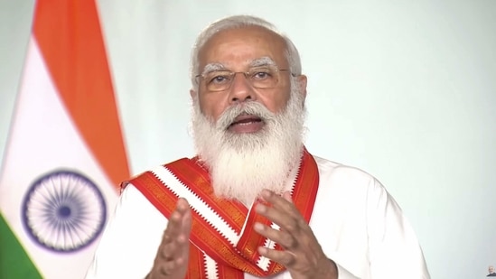 PM Modi will also flag off the freedom march or 'padyatra' from Sabarmati Ashram. (PTI)