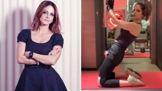 Sussanne Khan shares fitness video(Instagram/suzkr)