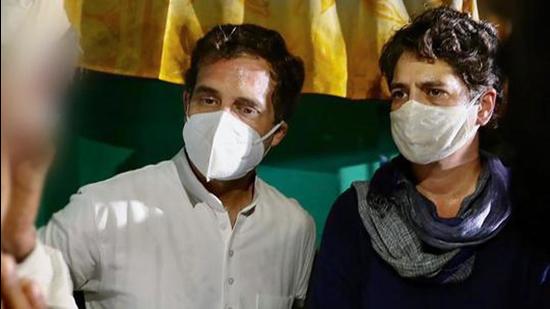 Congress leaders Rahul Gandhi and Priyanka Gandhi Vadra. (File photo) Congress leaders Rahul Gandhi and Priyanka Gandhi Vadra. (File photo)