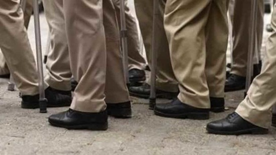 A senior police official said policemen are sensitized to the need to behave properly while dealing with the public, however, some policemen still cross the line.(HT/Picture for representation)
