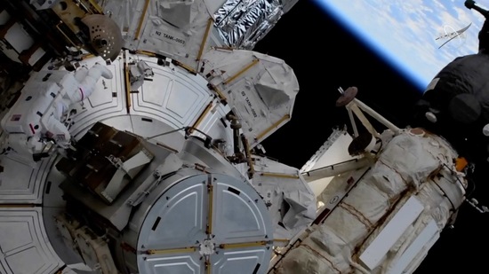 JAXA astronaut Soichi Noguchi is one of the seven crew members now on board the space station (NASA via AP) (AP) JAXA astronaut Soichi Noguchi is one of the seven crew members now on board the space station (NASA via AP) (AP)