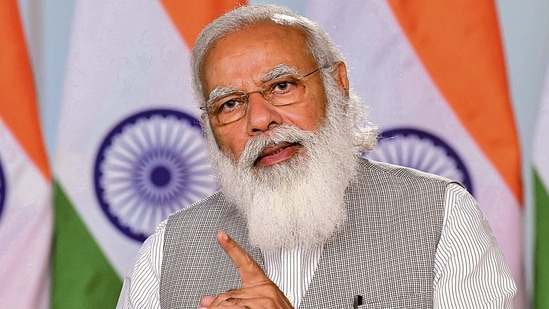 "Tomorrow, from Sabarmati Ashram we will commence Azadi Ka Amrut Mahotsav, to mark 75 years since Independence," PM Modi said in a tweet on Thursday." (PTI file photo) "Tomorrow, from Sabarmati Ashram we will commence Azadi Ka Amrut Mahotsav, to mark 75 years since Independence," PM Modi said in a tweet on Thursday." (PTI file photo)