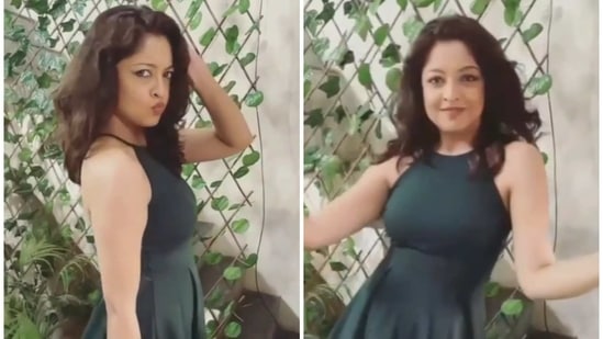 Tanushree Dutta took the viral Don't Rush challenge.