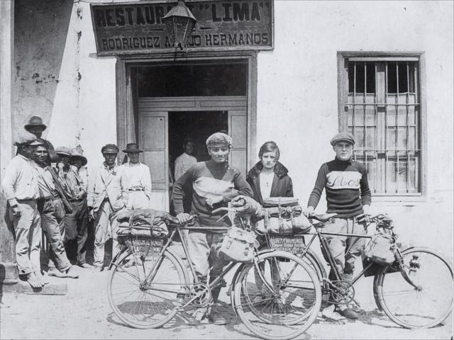 Framroze Davar and Gustav Sztavjanik in Lima, Peru, in 1928 (The Bicycle Diaries) Framroze Davar and Gustav Sztavjanik in Lima, Peru, in 1928 (The Bicycle Diaries)