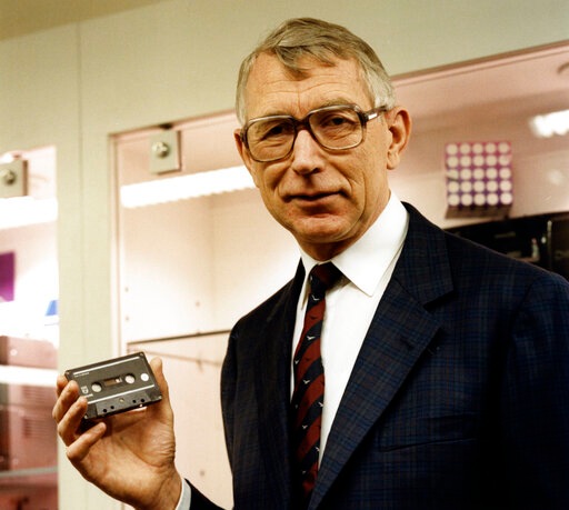 The cassette tape's success stemmed from its simplicity, Lou Ottens said in an interview published by the Philips Museum. (Philips Company Archives via AP) (AP) The cassette tape's success stemmed from its simplicity, Lou Ottens said in an interview published by the Philips Museum. (Philips Company Archives via AP) (AP)
