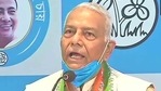 Former Union minister Yashwant Sinha joined the Trinamool Congress on Saturday in poll-bound Bengal. (ANI PHOTO).