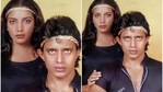 Shabana Azmi with Mithun Chakraborty in a throwback picture. Shabana Azmi with Mithun Chakraborty in a throwback picture.