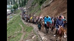 This year’s pilgrimage will be held as per standard operating procedures (SoPs) for Covid-19 stipulated by the government. (HT FILE) This year’s pilgrimage will be held as per standard operating procedures (SoPs) for Covid-19 stipulated by the government. (HT FILE)