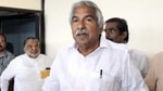 Former Kerala CM Oommen Chandy, who got back home from Delhi this morning, was even waylaid by the supporters and appealed him not to switch to any other constituency(HT File Photo) Former Kerala CM Oommen Chandy, who got back home from Delhi this morning, was even waylaid by the supporters and appealed him not to switch to any other constituency(HT File Photo)