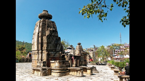The town of Baijnath has a cluster of temples, out of which, Baijnath, that is dedicated to Lord Shiva has beautiful old architecture The town of Baijnath has a cluster of temples, out of which, Baijnath, that is dedicated to Lord Shiva has beautiful old architecture