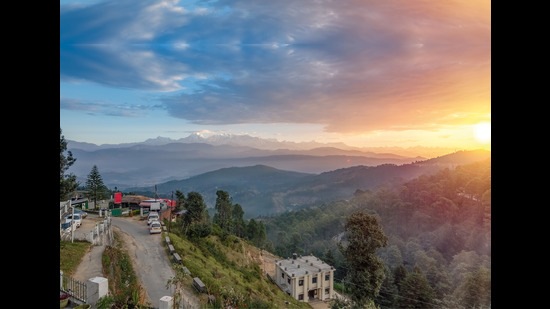 The author rode from Delhi to Kumaon in Uttarakhand The author rode from Delhi to Kumaon in Uttarakhand