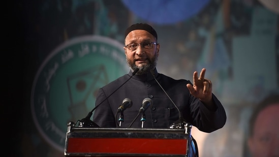 All India Majlis-e-Ittehadul Muslimeen (AIMIM) party Asaduddin Owaisi. (AFP)