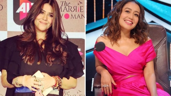 Ekta Kapoor was a special guest on Indian Idol 12, on which Neha Kakkar is a judge.