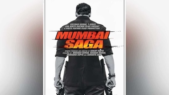 John Abraham in the poster of Mumbai Saga.