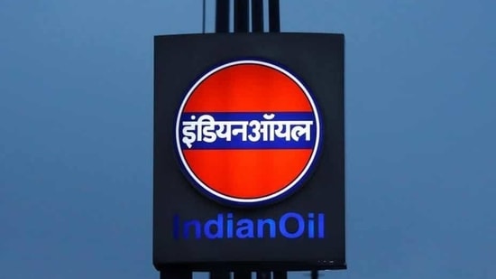 A logo of Indian Oil is picture outside a fuel station in New Delhi. (REUTERS)