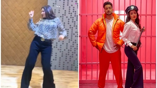 Sonali Phogat danced to Aly Goni and Jasmin Bhasin's Tera Suit.