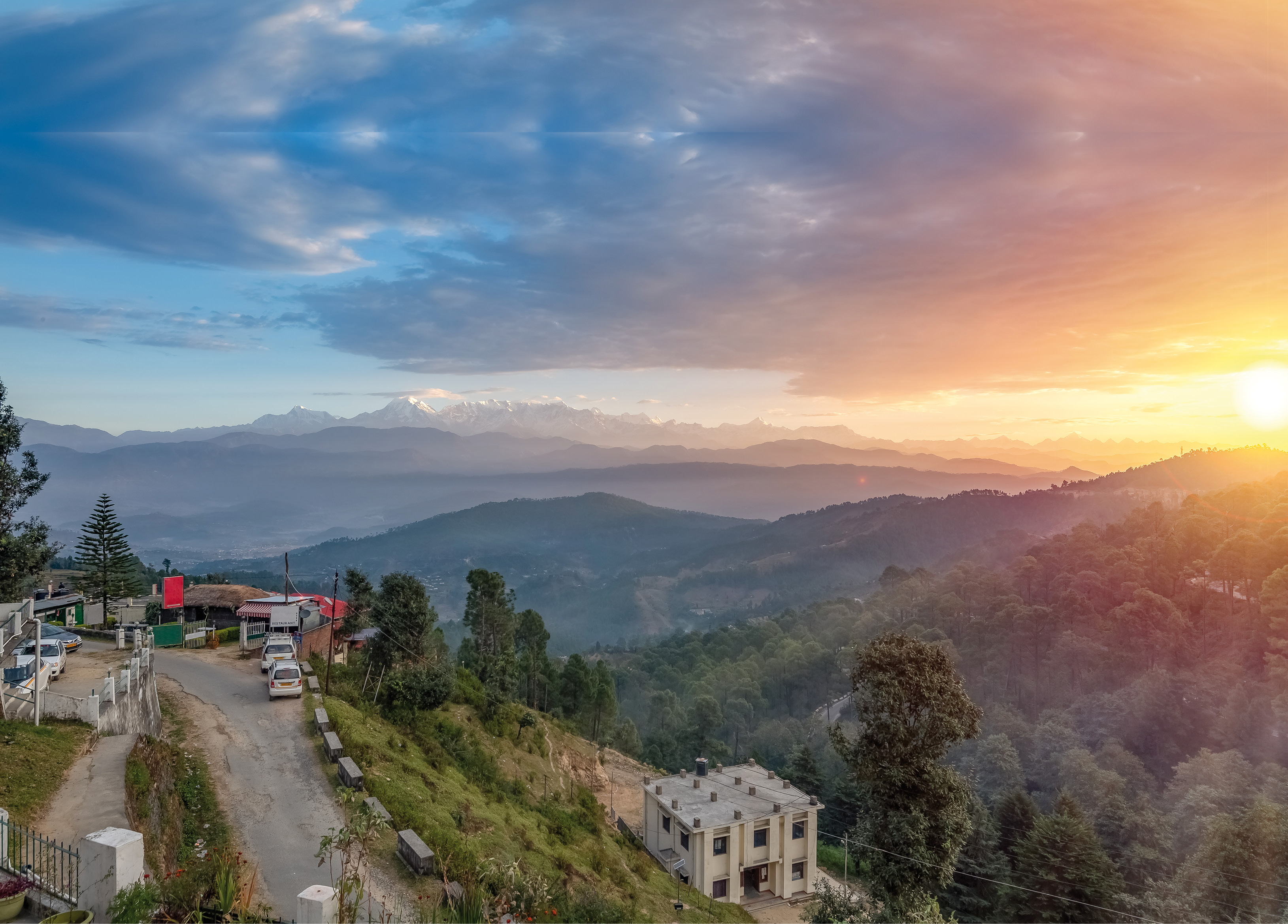 The author rode from Delhi to Kumaon in Uttarakhand