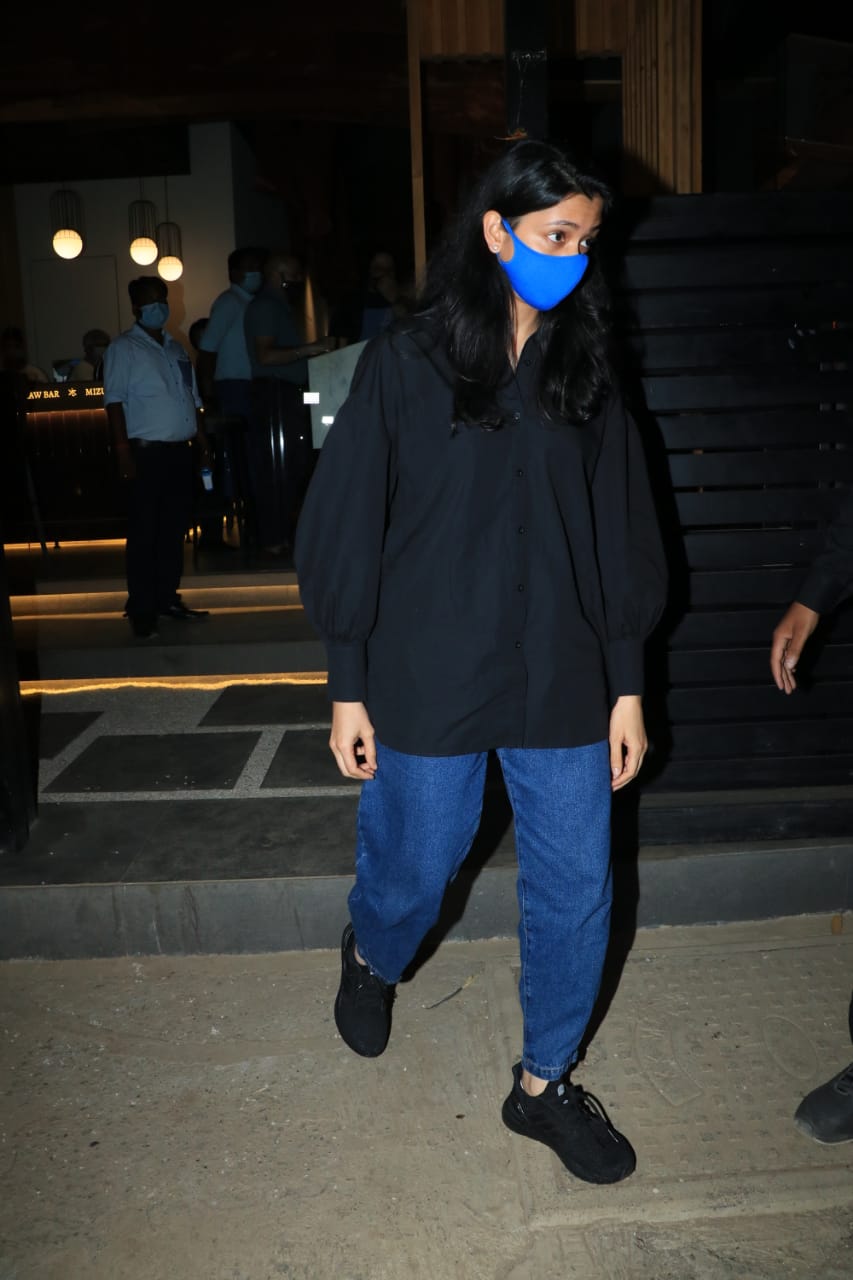 Deepika Padukone's sister Anisha spotted on Friday night. (Varinder Chawla) Deepika Padukone's sister Anisha spotted on Friday night. (Varinder Chawla)