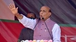 Defence minister Rajnath Singh addresses during an election campaign rally ahead of the Assam assembly polls, in Biswanath on Sunday. (ANI Photo) Defence minister Rajnath Singh addresses during an election campaign rally ahead of the Assam assembly polls, in Biswanath on Sunday. (ANI Photo)