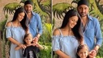 Geeta Basra and Harbhajan Singh welcomed their first child in 2016. Geeta Basra and Harbhajan Singh welcomed their first child in 2016.