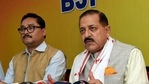 Guwahati: Union Minister of State at PMO and BJP leader, Jitendra Singh addresses a press conference at the party office in Guwahati, Tuesday, Feb. 16, 2021. (PTI Photo) (PTI02_16_2021_000112A)(PTI) Guwahati: Union Minister of State at PMO and BJP leader, Jitendra Singh addresses a press conference at the party office in Guwahati, Tuesday, Feb. 16, 2021. (PTI Photo) (PTI02_16_2021_000112A)(PTI)