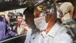 Police officer Sachin Vaze being taken to court by National Investigation Agency (NIA) for a hearing(PTI) Police officer Sachin Vaze being taken to court by National Investigation Agency (NIA) for a hearing(PTI)