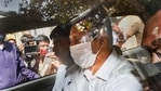 Mumbai: Police officer Sachin Vaze being taken to court by National Investigation Agency (NIA) for a hearing, in connection with a probe into the recovery of explosives from a car parked near industrialist Mukesh Ambanis house, in Mumbai, Sunday, March 14, 2021. (PTI Photo/Mitesh Bhuvad)(PTI03_14_2021_000054A)(PTI) Mumbai: Police officer Sachin Vaze being taken to court by National Investigation Agency (NIA) for a hearing, in connection with a probe into the recovery of explosives from a car parked near industrialist Mukesh Ambanis house, in Mumbai, Sunday, March 14, 2021. (PTI Photo/Mitesh Bhuvad)(PTI03_14_2021_000054A)(PTI)