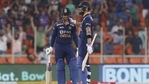 Virat Kohli and Ishan Kishan during their partnership. (BCCI) Virat Kohli and Ishan Kishan during their partnership. (BCCI)