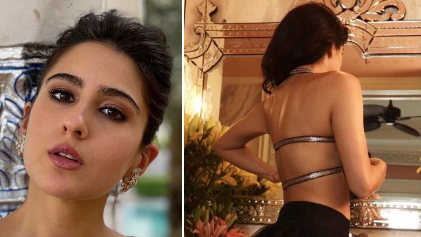 Angrejo Ki Sexy Nangi Bilkul - Sara Ali Khan brings sexy back for Manish Malhotra's fashion film,  Nooraniyat | Fashion Trends - Hindustan Times