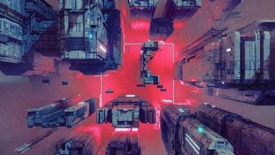 FILE PHOTO: A detail shot from a collage "EVERYDAYS: THE FIRST 5000 DAYS", by a digital artist BEEPLE, that is on auction at Christie's, unknown location, in this undated handout obtained by Reuters. Christie's Images LTD. 2021/BEEPLE/Handout via REUTERS (via REUTERS)