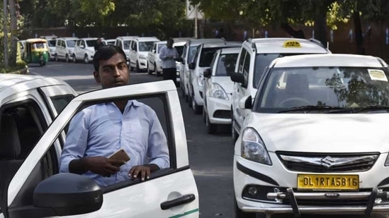 The petitioners’ main complaint is that the new rules do not allow app-based cabs to ply on national tourist permits. (HT file photo) The petitioners’ main complaint is that the new rules do not allow app-based cabs to ply on national tourist permits. (HT file photo)
