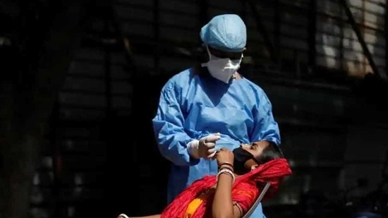 India’s Covid-19 tally on Tuesday crossed 8.59 million, according to the Union health ministry’s data. In the last 24 hours, India reported 38,073 new Covid-19 cases and 448 fresh fatalities, taking the death toll to 127,059. (File photo for representation) India’s Covid-19 tally on Tuesday crossed 8.59 million, according to the Union health ministry’s data. In the last 24 hours, India reported 38,073 new Covid-19 cases and 448 fresh fatalities, taking the death toll to 127,059. (File photo for representation)