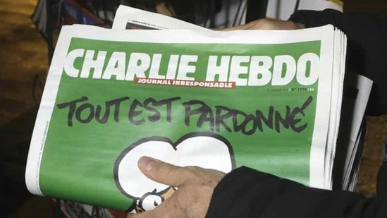 Critics have found Charlie Hebdo’s cartoon depiction problematic and some Twitter users said that it was “plain racist”.(AP)