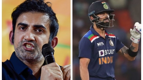 Gautam Gambhir and Virat Kohli