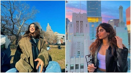 Navya Naveli Nanda and Khushi Kapoor are in New York.