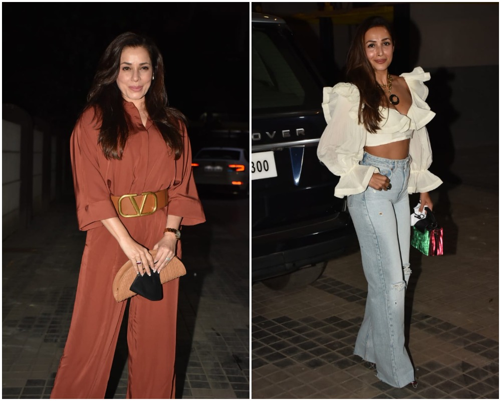 Neelam and Malaika at the bash. Neelam and Malaika at the bash.