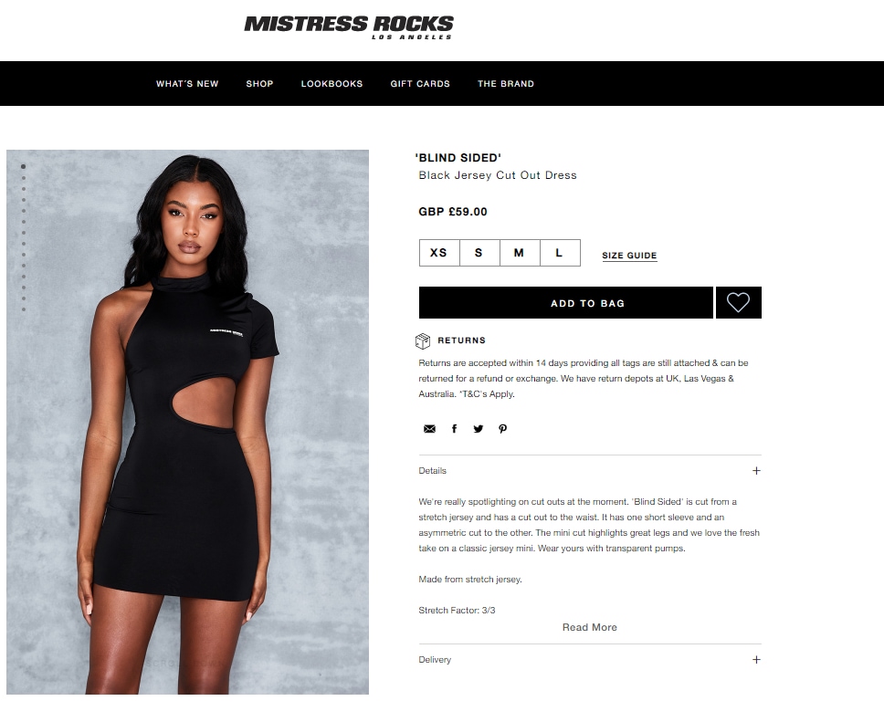 The dress is worth ₹6k(mistressrocks.com)