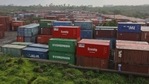 Cargo containers are seen stacked outside the container terminal of Jawaharlal Nehru Port Trust (JNPT) in Mumbai. (Reuters File) Cargo containers are seen stacked outside the container terminal of Jawaharlal Nehru Port Trust (JNPT) in Mumbai. (Reuters File)